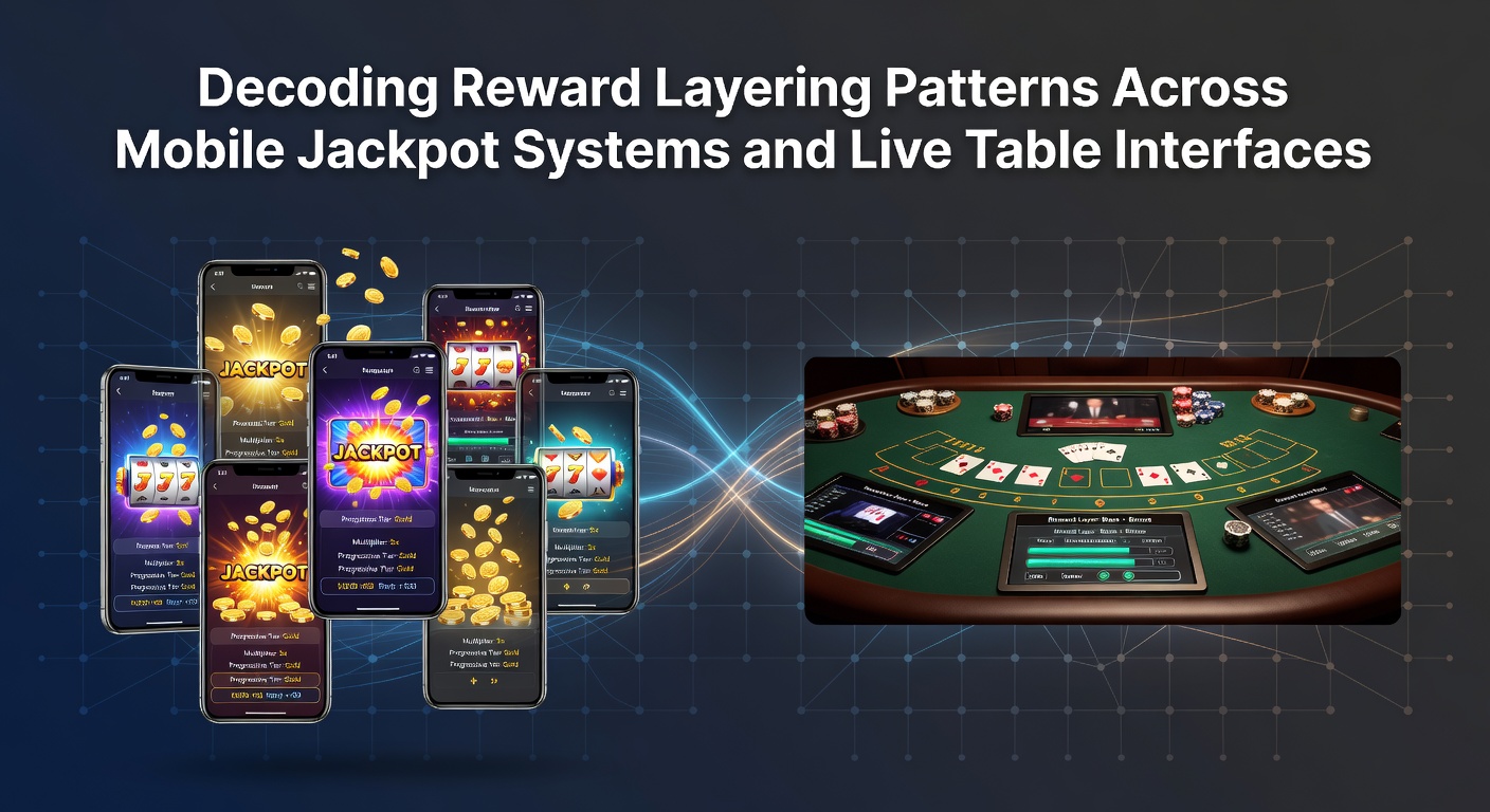 Mobile Casino Interface mit Jackpot-Anzeige und Belohnungsebenen