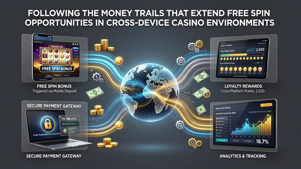 Visualisierung von Geldströmen und Free-Spin-Erweiterungen in cross-device Casino-Umgebungen