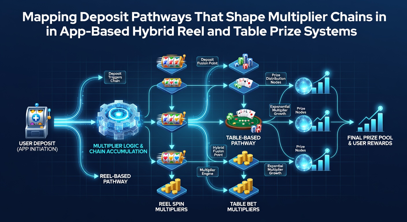 Visualisierung von Einzahlungspfaden und Multiplikator-Ketten in hybriden Spielsystemen