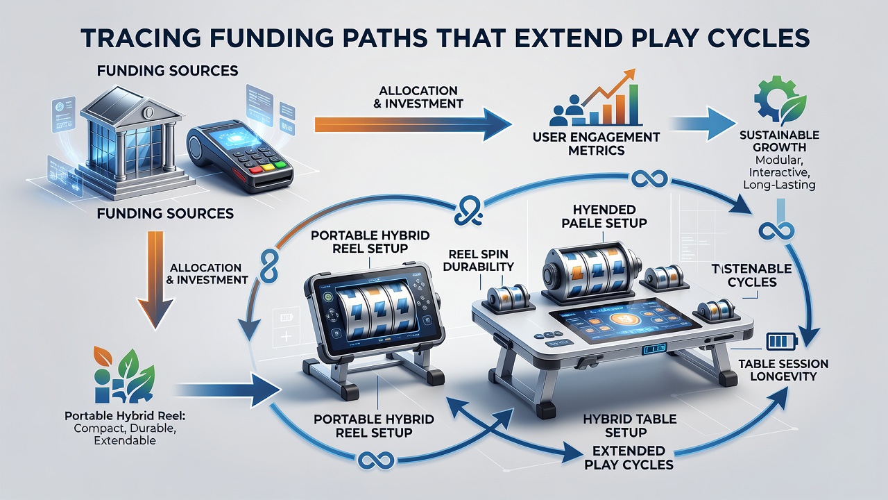 Visualisierung von Einzahlungspfaden und deren Einfluss auf Spielzyklen in Hybrid-Gaming-Umgebungen